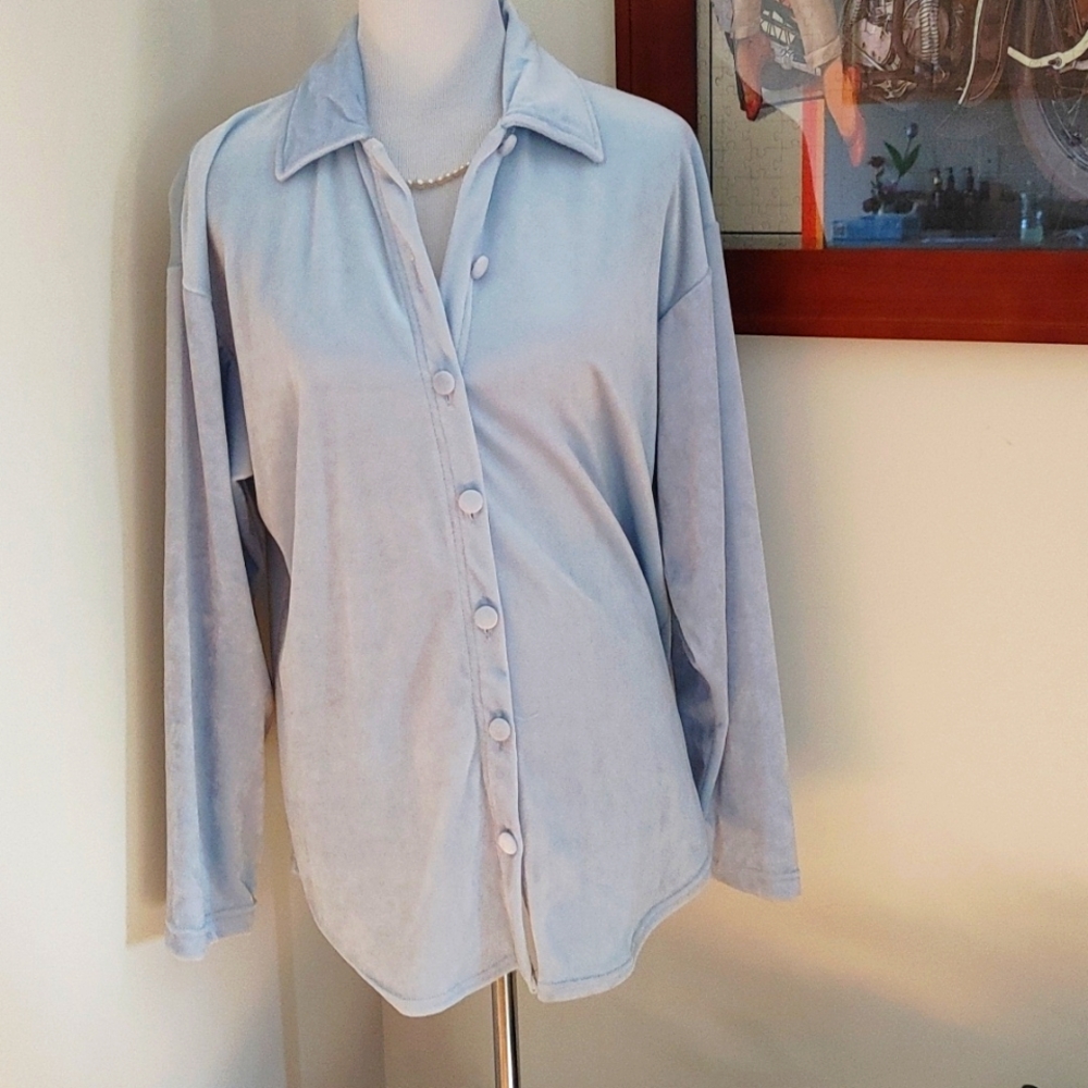 Lauren Brooke velour shirt